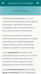 Mobile Screenshot of lehmann-fernandez.com